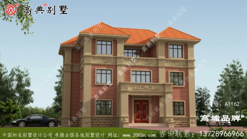 盖栋别墅外观造型美居住舒适度会更好