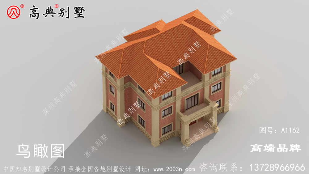 盖栋别墅外观造型美居住舒适度会更好
