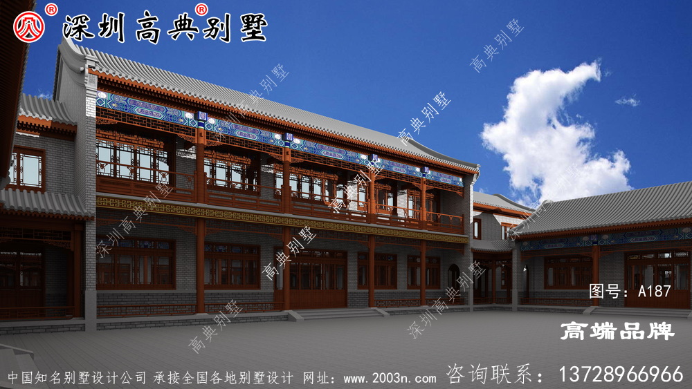 简单 大气 的二层别墅 ,乡村 的首选 建筑 ,您一定会 喜欢 的。