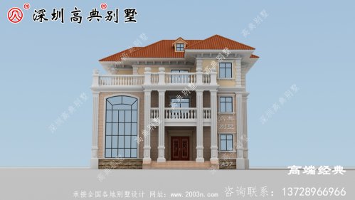 三层欧式别墅设计图，永不过时的风格，千万豪宅无法替代。