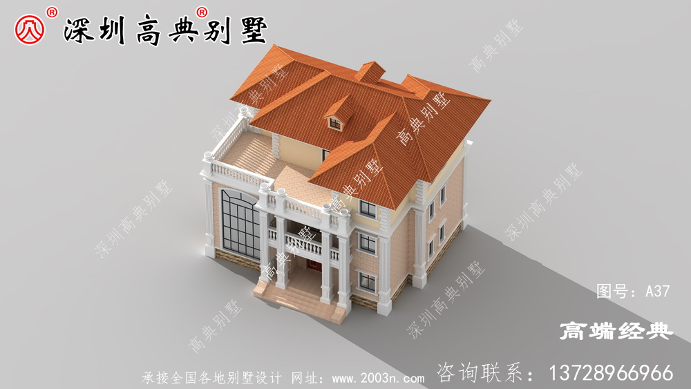 三层欧式别墅设计图,永不过时的风格,千万豪宅无法替代。