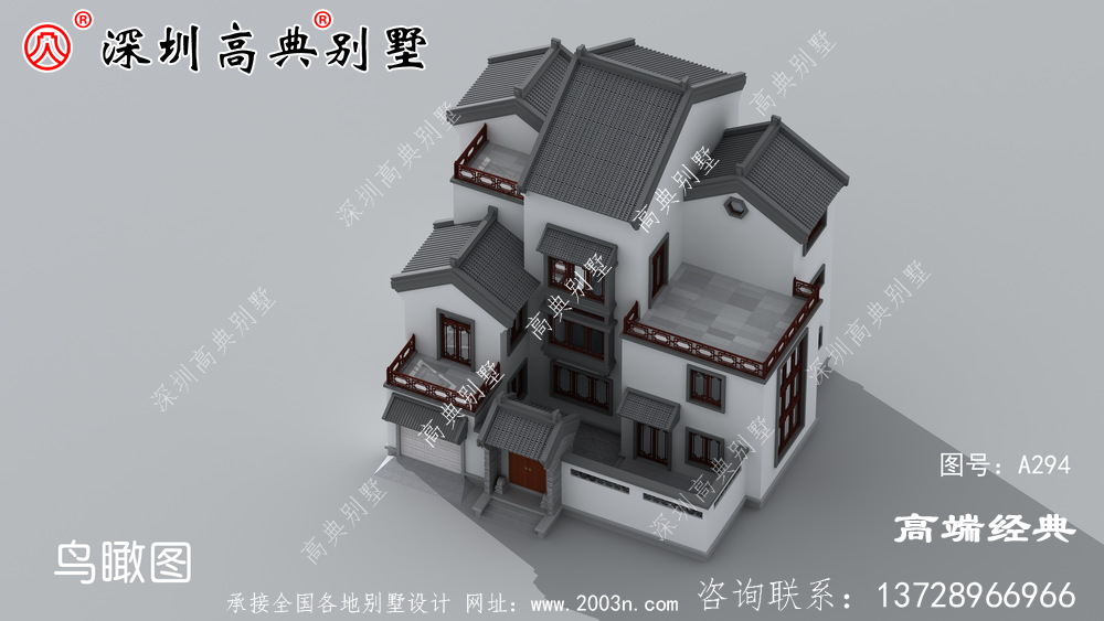 乡村三层楼的设计图,盖房子是大事,不能马虎。