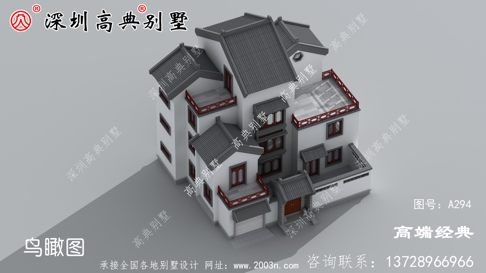 乡村三层楼的设计图,盖房子是大事,不能马虎。