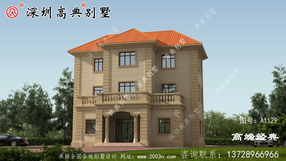 乡村住宅布局设计图,不仅美观,而且气场全开。