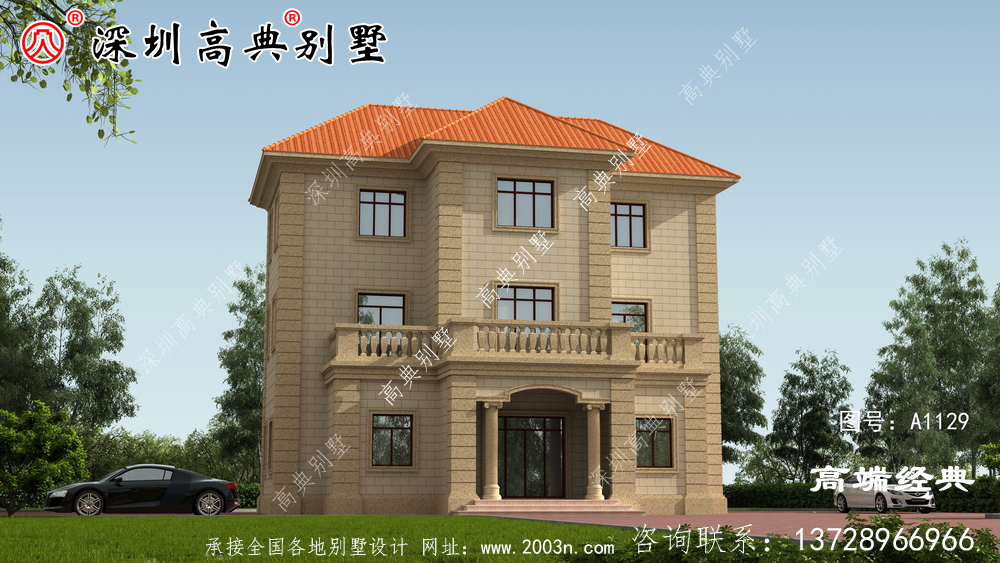 乡村住宅布局设计图,不仅美观,而且气场全开。