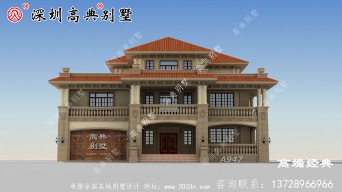 简约大气的三层别墅设计图，看完我也想回家盖房子。