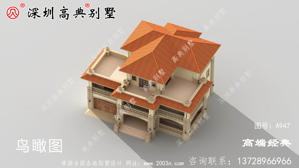 简约大气的三层别墅设计图,看完我也想回家盖房子。