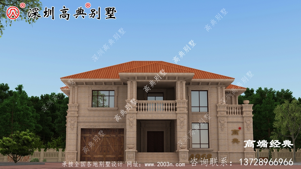 农村二层别墅,有面又有范,住进去舒适又安心