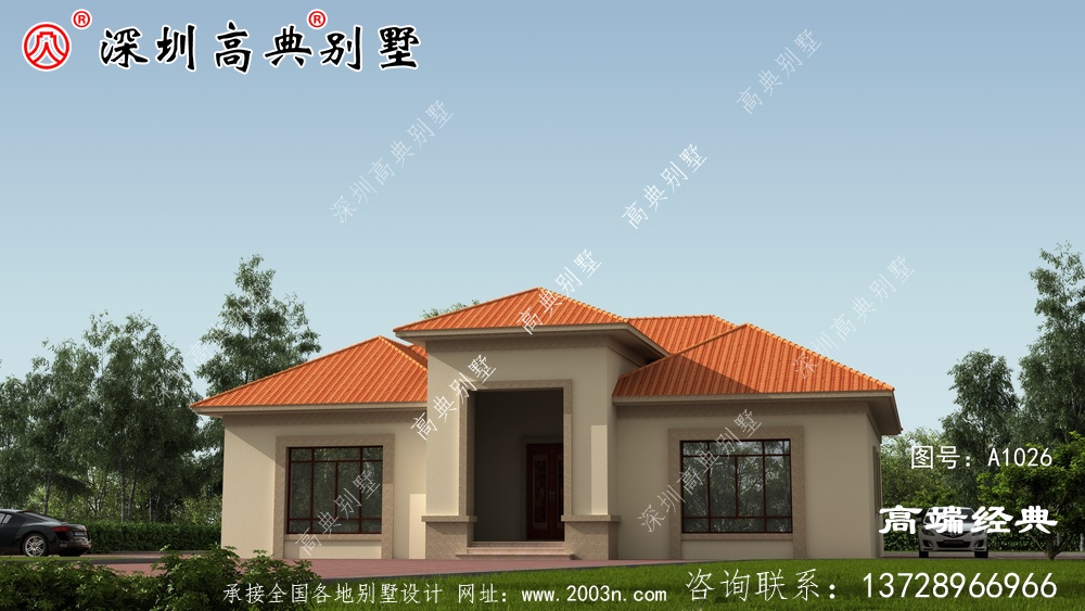 如果你真的考虑父母,建造一栋实用的单层小平房是最合适的