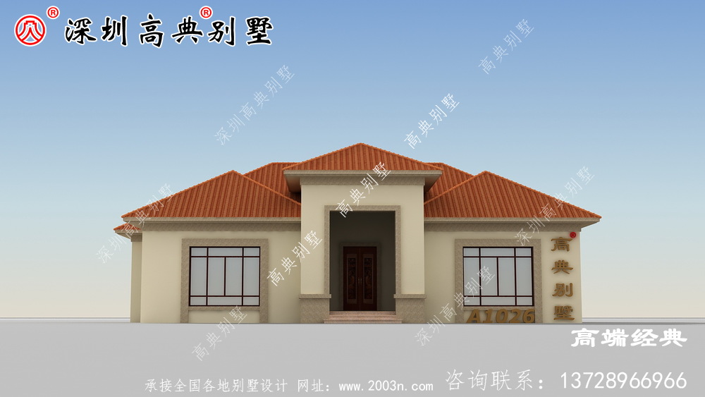 如果你真的考虑父母,建造一栋实用的单层小平房是最合适的