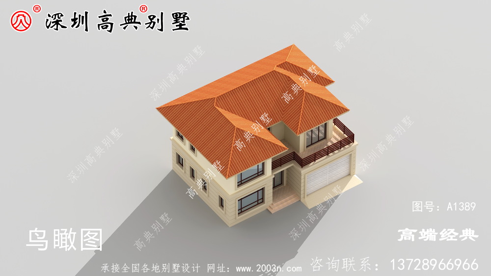 乡村最好看两层楼图,精致实用,南北都可以建。