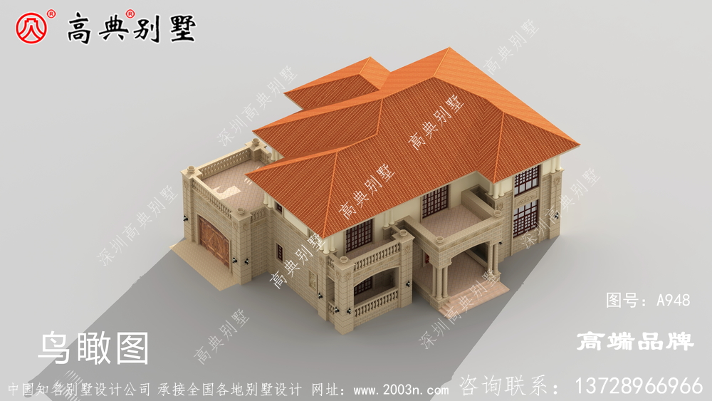 外观设计独特,更显出别墅的大气气息