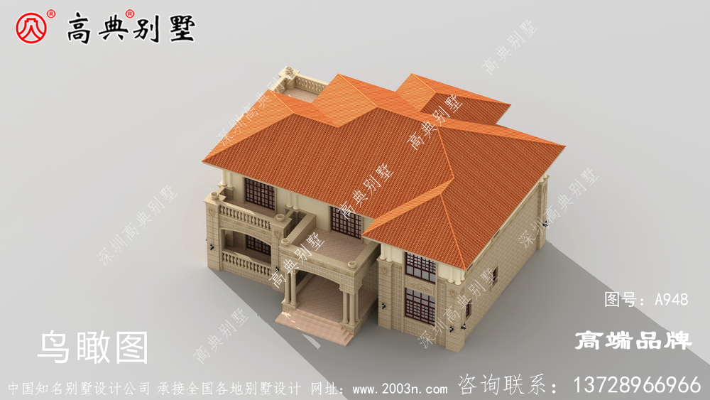 外观设计独特,更显出别墅的大气气息