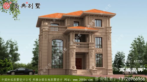建一栋这样的别墅，父母在村里也有底气了