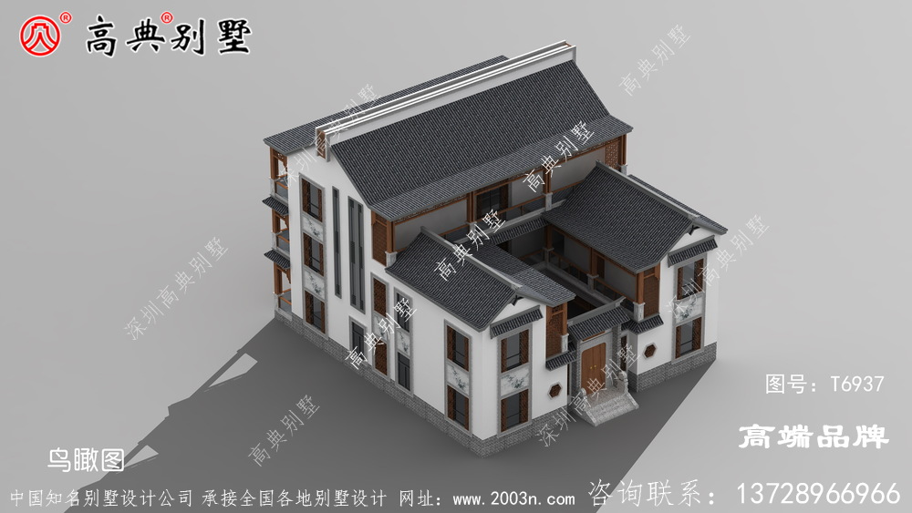 大户型中式庭院结合了现代元素,独特异常