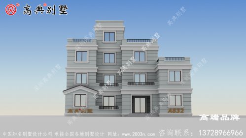 众多斜顶中建一栋平顶的别