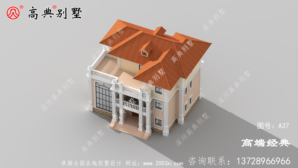通过外墙颜色和门窗的巧妙组合,你家就是全村最无二的存在