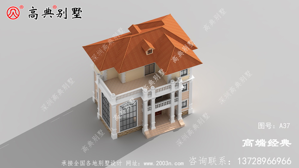 通过外墙颜色和门窗的巧妙组合,你家就是全村最无二的存在
