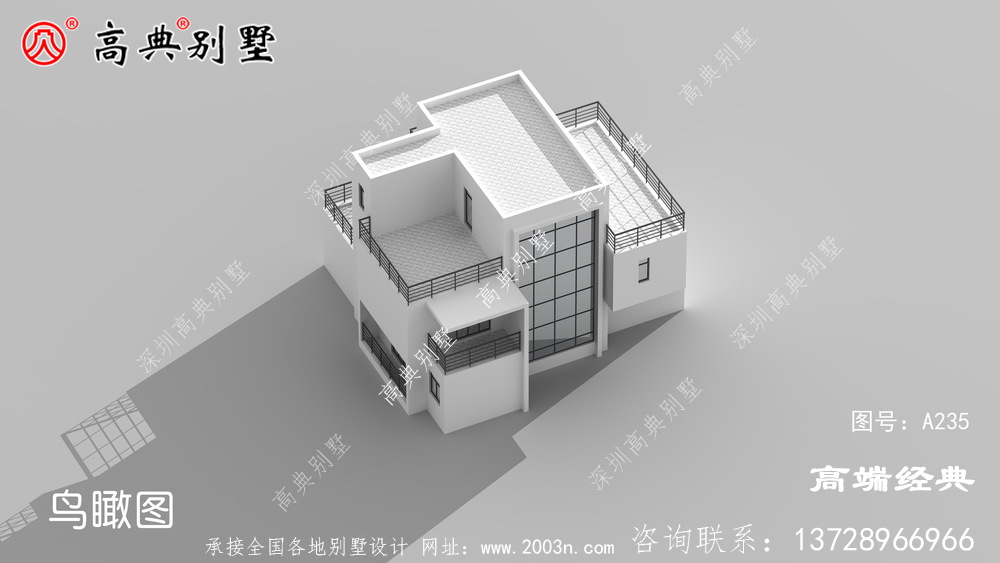 外部简约大方，空间利用率极高的现代风格住宅