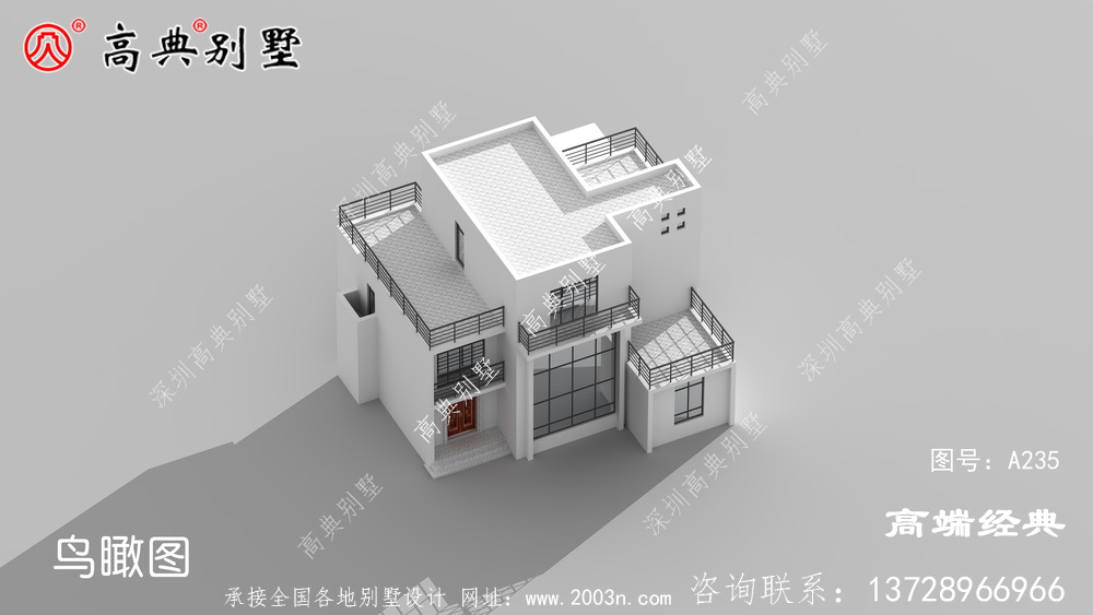 外部简约大方，空间利用率极高的现代风格住宅