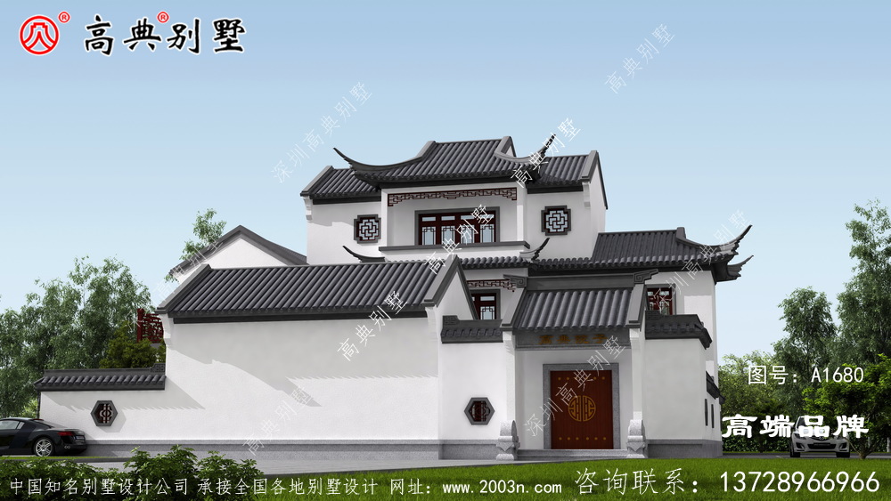 到处都是欧式建筑风格的小别墅,我想建个不一样的