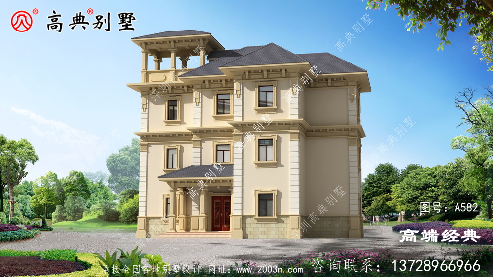 如今农村建别墅太幸福啦，风格各异提供大家更多的选择