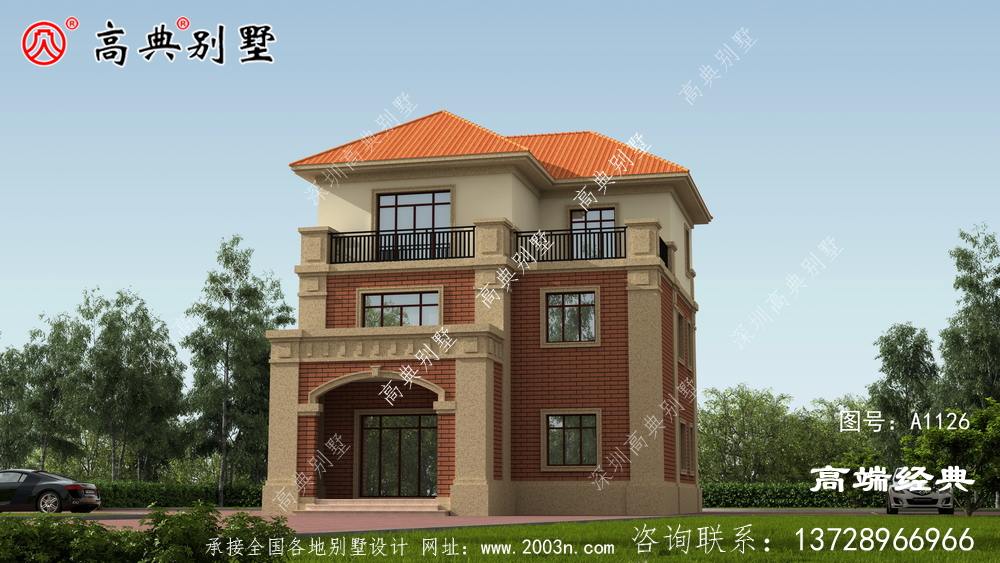 这款三层欧式别墅设计图,你喜欢吗?