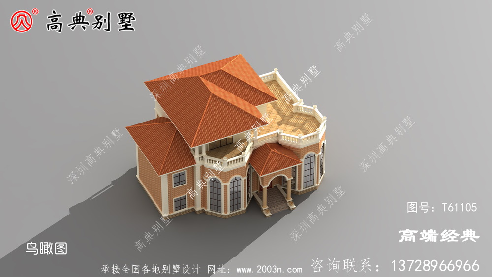 今天推荐一套江西朋友在老家建的农村三层别墅,真的很美!